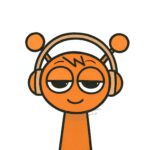 スプランキーのキャラクター、オレン（Oren)通常モードのオリジナル画像
